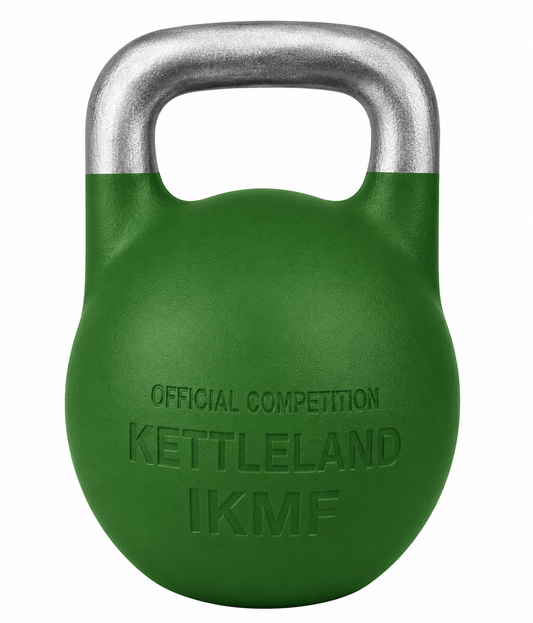 Kettlebell de competición IKMF Edición Especial 24 kg Kettleland - Material Oficial Mundiales IKMF - Kettleland - Material Oficial Federación IKMF Mallorca