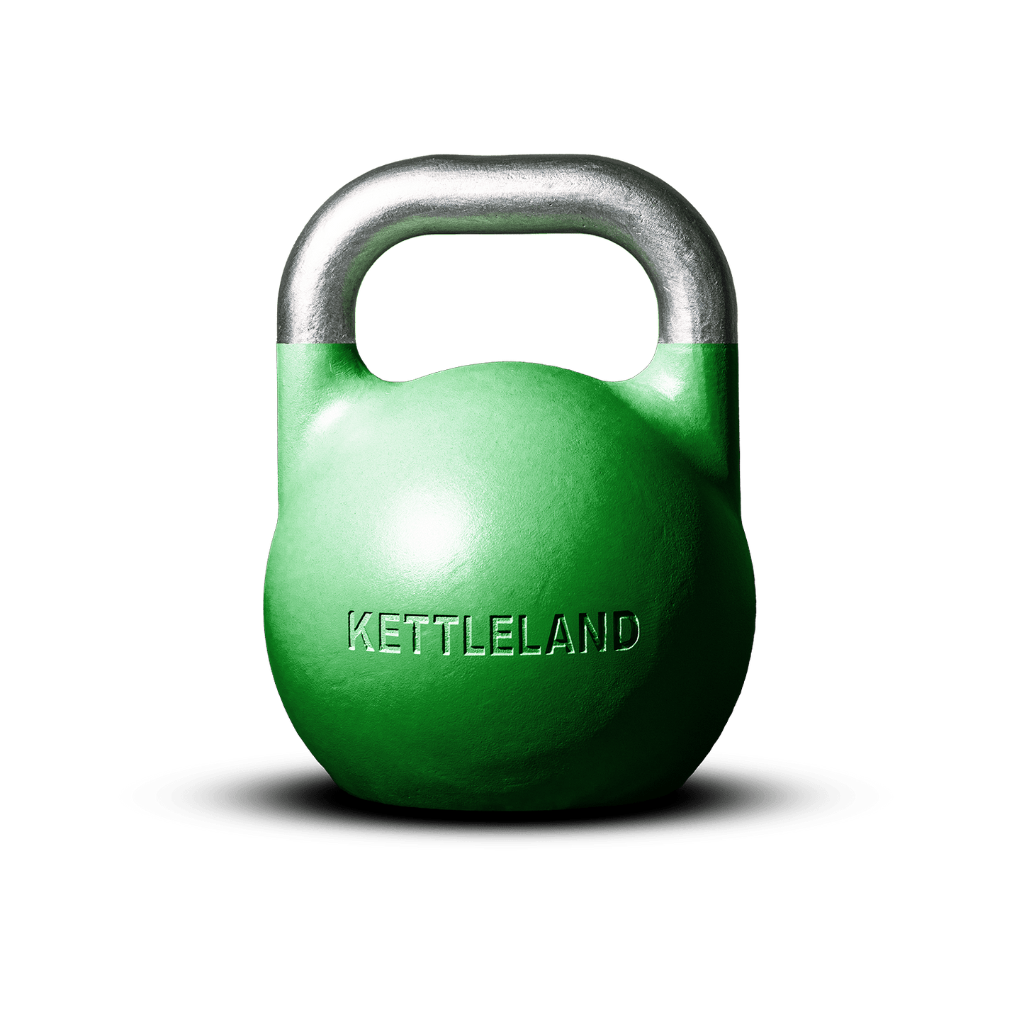 Kettlebell de Competición Profesional Kettleland – Acero Sólido – Peso 24 kg Kettleland - Material Oficial Mundiales IKMF - Kettleland Mallorca